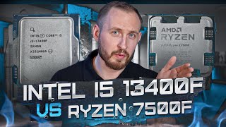 intel i5 13400f vs Ryzen 5 7500f  Что выбрать [upl. by Weylin]