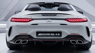 2024 MercedesAMG SL 43 A GameChanger in the World of Luxury Roadsters [upl. by Yeldahc]