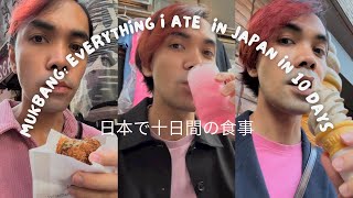 Mukbang 10 days of eating in Japan  日本で十日間の食事 [upl. by Rosella]