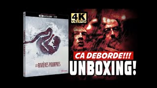 LES RIVIÈRES POURPRES ★ ÇA DEBORDE COLLECTOR 4K UHDBLURAY UNBOXING [upl. by Daye]