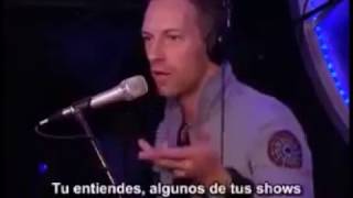 La canción de Coldplay que Chris Martin no le gusta tocar en Vivo [upl. by Vanhomrigh]