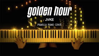 JVKE  golden hour  Piano Cover by Pianella Piano [upl. by Phylis]