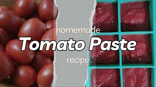 Easy HomeMade Tomato Paste I How To Make Tomato Paste I Easy Way To make Tomato Paste shorts [upl. by Arvo]