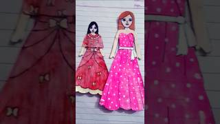 12345 Barbie dresses👗youtube sorts video paper doll ka 5 🥰 Barbie dresses kaisa laga 🤗 [upl. by Mcwilliams736]