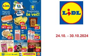 Lidl katalog SI  2410  30102024 [upl. by Maia]