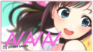 Kizuna AI  AIAIAI feat 中田ヤスタカ【Official Music Video】 [upl. by Nosbig860]