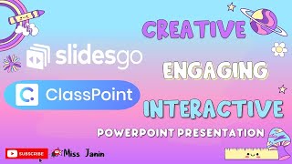 SLIDESGO  CLASSPOINT  Creative amp Interactive PowerPoint Presentation [upl. by Birgit649]