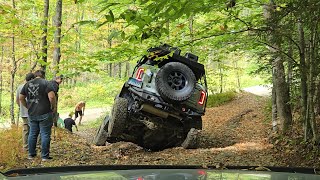 Ford Bronco tackles the mountains of Vermont [upl. by Jenne]