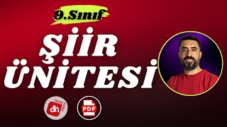 9SINIF EDEBİYAT ŞİİR ÜNİTESİ 2024 📌 9Sınıf Şiir Full Tekrar PDF  Deniz Hoca [upl. by Arlyne]