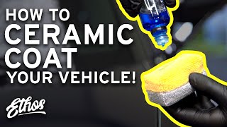 How to Ceramic Coat Your Car Yourself  Step by Step Guide for Beginners [upl. by Dewitt]