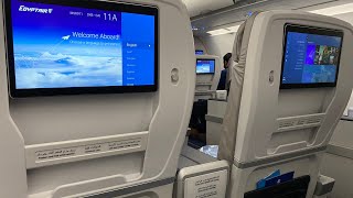 EGYPTAIR Business Class  A320 NEO Trip Report [upl. by Aelahc]