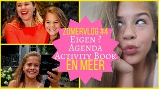 Zomerweekvlog  Zomervlog 4  Eigen Agenda  Activitybook en meer  Emma Keuven [upl. by Anelegna]