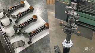 How to Install Connecting Rods on Lycoming O320 Crankshaft [upl. by Monique]