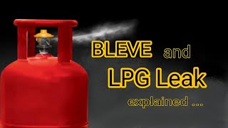 BLEVE AND LPG LEAK EXPLAINED IN MALAYALAM [upl. by Ardried]