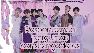 LIGAÇÃO BTS  RESPONDENDO PERGUNTAS CONSTRANGEDORAS [upl. by Valerio819]