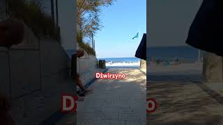 Dźwirzyno lato2024 beach morskaenklawa wakacje podróże morze summervibes [upl. by Guenzi]