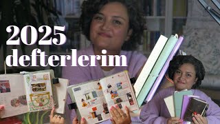 2025’te Kullanacağım Tüm Defterlerim 📔 2025 Journal ve Planlama Sistemim 💜 [upl. by Conti152]