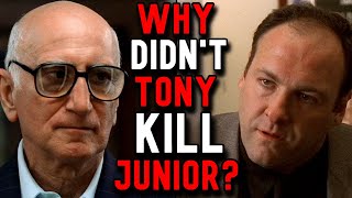 Why Did Tony Forgive Uncle Junior For Trying To Kill Him The Sopranos Explained [upl. by Thun88]