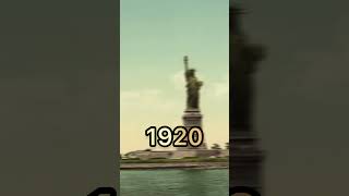 Statue of Liberty Evolution 20231870 shorts history evolution statue usa newyork [upl. by Neahs]