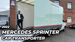 2022 Mercedes Sprinter Car Transporter VAT Q [upl. by Cutcliffe391]