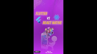 Flutter vs React Native in 1 min  Tamil [upl. by Ahsaten]