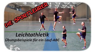 Leichtathletik  Übungsbeispiele für ein LaufABC [upl. by Anoo]