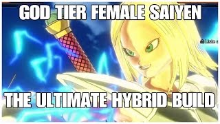 Xenoverse 2 Build  Saiyen Femelle Hybrid God Tier  God Tier Hybrid Female Saiyan [upl. by Karney]