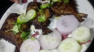 Pomfret tawa frydelicious recipepomfret fishchander rannaghor [upl. by Leirbma]