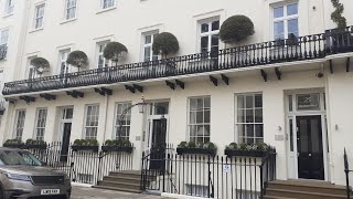 Elegant Homes of Belgravia  Chesham Street  London Architecture [upl. by Otanutrof]