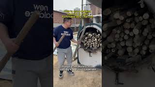 How to make BBQ charcoal briquette with charcoal stove charcoalmachine woodcharcoal carbonized [upl. by Anaehs586]