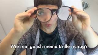 ❗️Brille richtig putzen ✅ Brille reinigen ohne Kratzer ✅ Tutorial ❗️ [upl. by Girardi747]