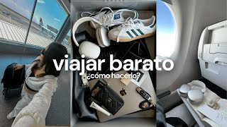 ¿Cómo viajar con poco dinero 🌎 ✈️  encontrar vuelos entrar a salas VIP gratis ahorrar en comida [upl. by Raphael]