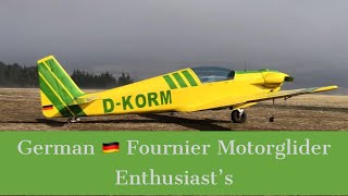 Fournier Motorglider at KIRN Airport [upl. by Oiciruam620]