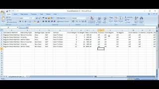 Rate import using generic rate sheet [upl. by Blakelee]