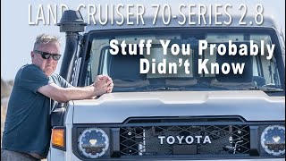 FIRST IMPRESSIONS And Stuff You Probably Didnt Know New 70Series Land Cruiser 4xoverland [upl. by Margy]