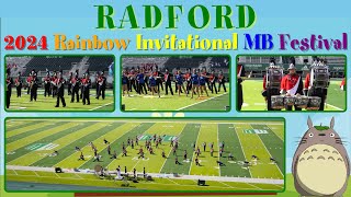 IMAGINARIUM  2024 Radford HS quotRed Brigadequot Marching Band  2024 Rainbow Invitational [upl. by Jewett395]