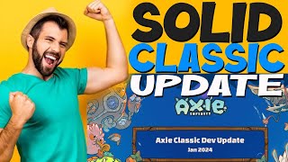 SOLID UPDATE  Axie Infinity  Crypto News  Trending News  Update [upl. by Ailefo]