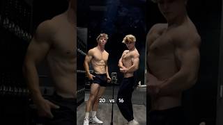 We next up ​⁠aydenreade6001 gym aesthetics duo fitness motivation shredded viralvideo [upl. by Ociredef]