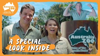 Tour Australia Zoo with Bindi and Chandler [upl. by Robillard]