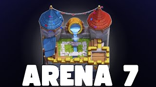 MELHOR DECK PARA ARENA 7 CLASH ROYALE 2024 [upl. by Rooke]