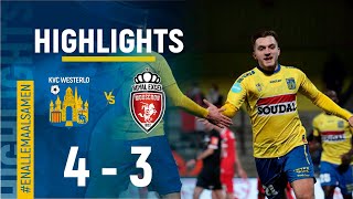 KVC Westerlo 43 RE Mouscron Highlights [upl. by Ogu]