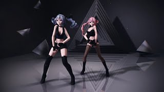 【MMD】Lean On  Major Lazer amp DJ Snake feat MØ 【TDA Pop Idol Miku amp Luka】 [upl. by Armelda]