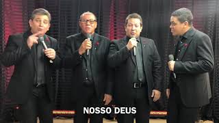 NOSSO DEUS  Quarteto Gileade [upl. by Zinck238]