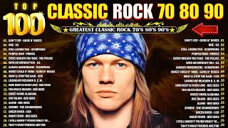 Classic Rock Greatest Hits 60s 70s 80s 🔥 Metallica Queen Nirvana Bon Jovi Guns N Roses [upl. by Kwan]