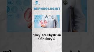 Nephrologist vs Urologist healthcare kidneydisease doctor shorts youtubeshorts [upl. by Lane]