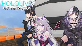 【Hololive Fan Anime】Advent Jojo Dance [upl. by Anes]