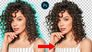 How to remove color fringing on hair  Photoshop [upl. by Shank954]