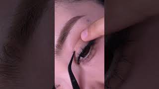 Apply double eyelid tape How to use double eyelid tape Eye makeup tutorial Eye makeup sharing [upl. by Aitan]