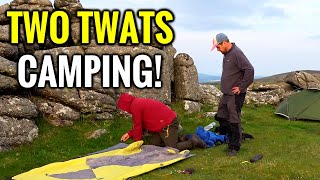 Hilarious WILD CAMPING Adventure On DARTMOOR  Naturehike Vik amp Cloud Up 2 Budget Tents [upl. by Thebazile]