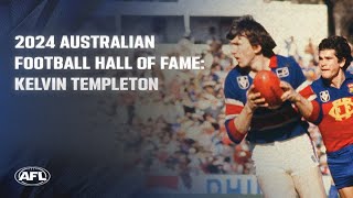 2024 Australian Football Hall of Fame inductee Kelvin Templeton [upl. by Moffitt564]